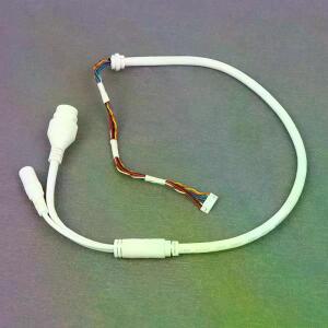 카메라 테일 케이블 이더넷 랜 PoE RJ45 네트워크 10핀 10코어 IP
