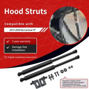 SEMTAY 후드 스트럿, 2014년 2018년 기아 올 뉴 카니발 3세대 YP 보넷 리프트 지지대 호환, 충격 댐퍼