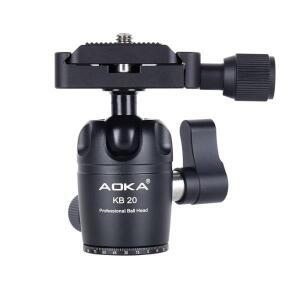 A CMP163CL 카본 삼각대 휴대용 호환 카메라 스탠드 KB20 볼 헤드 3 섹션 최대 로딩 3kg