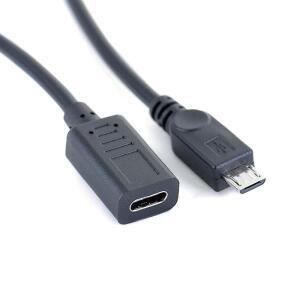 USB C타입 암-마이크로 수 OTG 커넥터 케이블 어댑터  1개