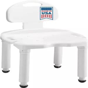 노인용 등받이가 있는 카렉스 배스 시트 및 샤워 의자 장애인 부상자를 위한 목욕 최대 400파운드 지원