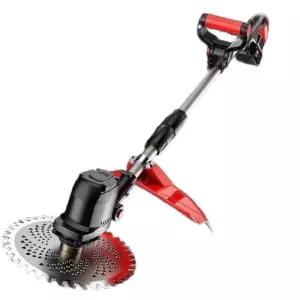 전기 예초기 잔디깎기 잡초제거 무브러시 충전식 제초기 트리머 정원 관리