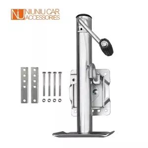 어닝고리 사이드윈드 트레일러 잭 자키 휠 CAP 1200 LBS 스탠드 다리 지지 꾸준한 캠핑 보트 RV 부품