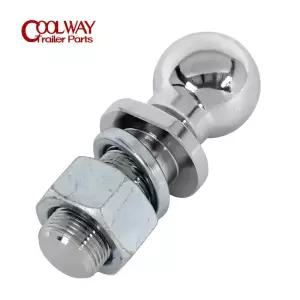 어닝고리 크롬 히치 거치대 걸이 걸게 견인 볼 2인치 량 5000Lbs 커플 링 트레일러 부품 RV 캠핑카 캐러밴