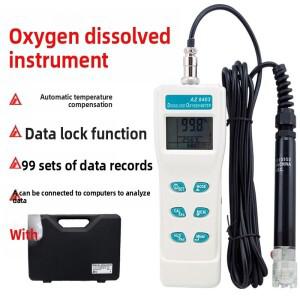 AZ8403 용존 산소 측정기, 수생 물고기 연못 배양용 휴대용