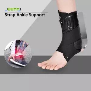 발목보호대 여성 남성용 발목 보호대 1개 - 부상 탄력 레이스업 회복 보조기구
