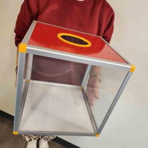 응모상자 공뽑기 추첨박스 동호회 생일 대형 뽑기함 뽑기 케이스 연말모임 30cm 행운