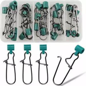 낚시 싱커 슬라이드 라인 슬라이더 헤비 듀티 스냅 클립 슬라이딩 스위블 무게 커넥터 소금물 서핑 장비