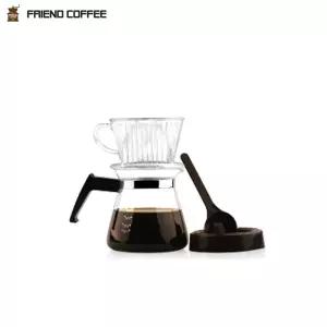 프랜드 립세트 101D 1 2인용립커피 핸드립 립포트 메이커 커피립 핸들립 투명립 립서버