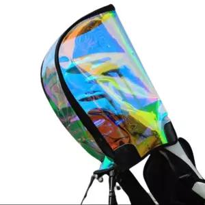 캐디백 후드커버 홀로그램 투명 방수백 백후드 골프백 백카바