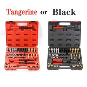 Hromee 스레드 체이서 세트, UNC 및 메트릭 복원기 도구, 클리너 마스터 49 피스