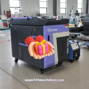 3in 1 다기능 1.5w 2kw 휴대용 섬유 레이저 용접 절단 청소 기계 수냉식