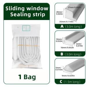 Z형 자가 접착 창문 씰 스트립 방풍 방음 슬라이딩 및 문용 내구성 쉬운 설치