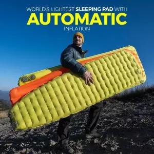 백패킹매트 캠핑 발포 매트 FLEXTAIL TINY SLEEPING PAD - 펌프 절연 슬리핑 패드 자동 팽창수축 경량