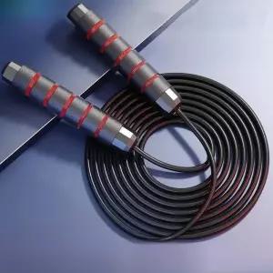 줄넘기 길이 스포츠 피트니스 체중 감량 성인 학생 PVC 스틸 와이어 스킵핑 로프