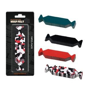 FOSHIO 10 개갑 플라스틱 하드 카드 용 패브릭 펠트 천 비닐 랩 스크레이퍼 가장자리 보호 스웨이드 자동차