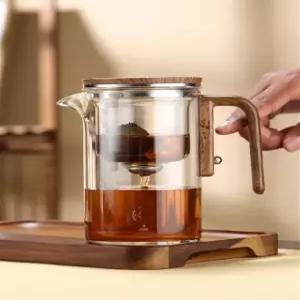 자동 티팟 메이커 세트 주전자 도자기 워머 차우리는 티포트 차내리기