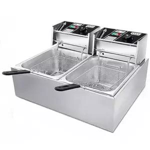 탁상형 전기 튀김기 컨벤셔널 꼬치 탁상용 2구 더블 오뎅통