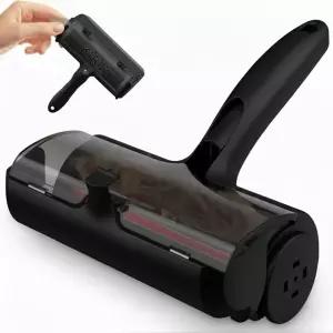 KIRLI 반려동물 헤어 롤러 모피 통이 내장된 제거 도구 위한 재사용 가능한 보푸라기 다목적 가구 의류