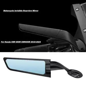 2024 CBR650R 백미러 오토바이 보이지 않는 혼다 650R 2019-2024 알루미늄 Winglet 미러