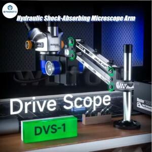 메카닉 360 ° 회전 없는 서스펜션 유압 충격 흡수 산업용 현미경 스윙 암 휴대폰 메인보드 PCB 수리용