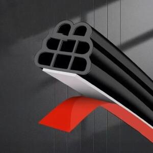 5미터세트 자동차 씰 스트립 3 레이어 날씨 방음 범용 씰링 소음 절연 액세서리