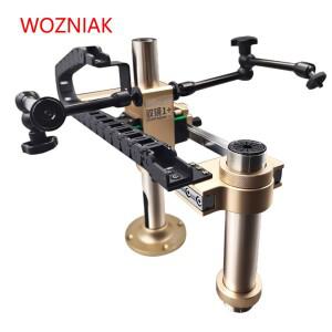 삼안 현미경 브래킷 슬라이드 레일 스윙 암 유니버설 리프팅 360 ° 휴대폰용 조절 가능하고 안정적인 고정