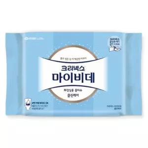 크리넥스 마이비데 물티슈 리필 46매 화장지 아기 식당 휴대용 캡형