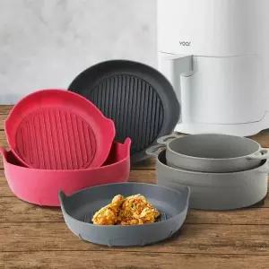 에어프라이어팟 전자레인지용기 오븐 찜기 실리콘그릇 실리콘그릇