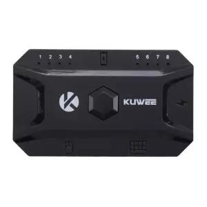 블루투스 허브 USB 5.0 변환기 유선 키보드 및 마우스-무선 어댑터 태블릿 노트북 모바일용 지지대 8 개