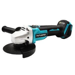 PATUOPRO 125mm M14 브러쉬리스 앵글 그라인더 무선 연마 절단기 마키타 18V 배터리용 전동 무)