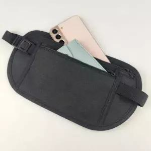 슬림 허리 파우치 힙색 허리에차는가방 블랙 핸드폰힙색 운동힙색