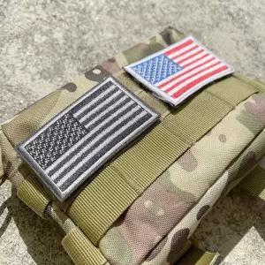 성조기 패치 찍찍이 전술 와펜 밀리터리 꾸미기