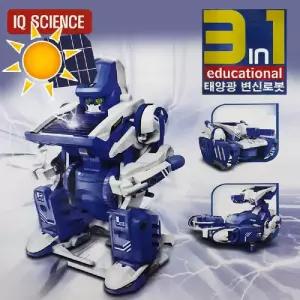 SKTOYS 태양광 로봇 탱크 전갈 3단 변신 조립 로보트 장난감 키즈 어린이