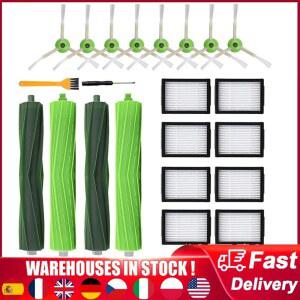 IROBOT ROOMBA 교체 I6 I3 진공 청소기 I4 사이드 HEPA 시리즈 고무 필터 메인 브러시 E6 I2 I8 I7