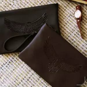 68_90 독수리 무늬 남성 맨스백 손가방 파우치 클러치백 3W5969F320