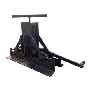 수동 3롤 사각 튜브 벤딩 머신 TR-40 저탄소강 강철 구리 알루미늄 적용 가능