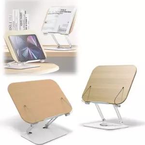 높이조절 책받침대 휴대용 회전 고정형 독서 거치대