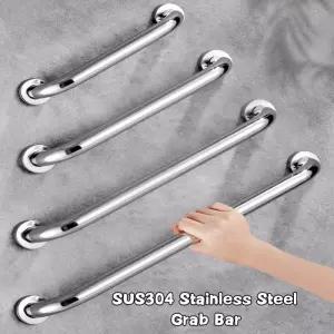스테인레스 스틸 그랩 바 샤워 욕실 핸들 계단 난간 화장실 수건 레일 선반 안전 그립 벽 핸드