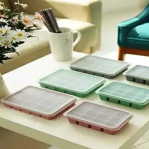 파스텔 실리콘 아이스 트레이 12칸 15칸 아이스트레이