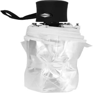 고양이가 우산 귀를 통해 자동으로 열고 닫습니다 투명한 휴대용 버블 야외용 접이식 빗물 3겹