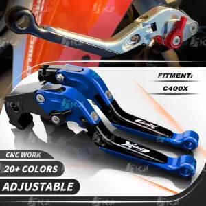 용 BMW C400X C 400 X 2018-올해 폴딩레버 조절식 브레이크 클러치 확장형