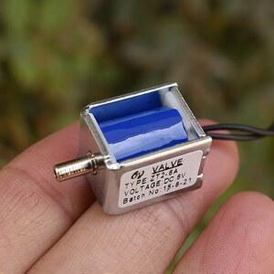 미니 단방향 솔레노이드 밸브 에어 배기 전기 제어 타입 벤트 소형 6V 5V 캘브