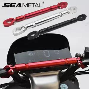 SEAMETAL 오토바이 두꺼운 밸런스 바 범용 22mm 알루미늄 크로스바 강화 핸들 확장 레버