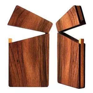 교통카드 카드지갑 선물명함집 고급형 원목 홀더 명함케이스 우드 KWFGPO9A