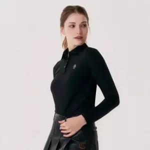 매장정품 CASTELBAJAC 까스텔바작 여성 로고 자수 베이직 카라 티셔츠BGEFTL601BK 1399167