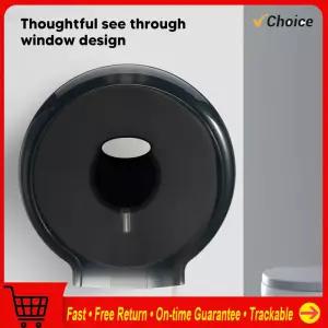 화장지 홀더 상자 방수 벽 마운트 점보 종이 롤 디스펜서 단일 티슈 펀치 욕실 액세서리