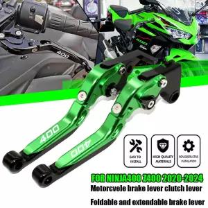 Z400 Z 400 NINJA400 2018-2024 클러치 레버 브레이크 세트 접이식 조절식 핸들 오토바이 액세서리 부품