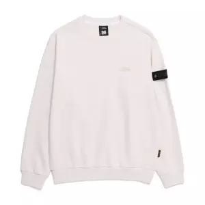 매장정품 NATIONALGEOGRAPHIC 내셔널지오그래픽 남여공용 블루핀 로고 세미오버핏 맨투맨N251USW210 141155