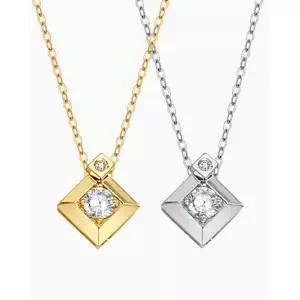 오벨리 14K 18K 벨라트레이 VGI 1부 다이아 목걸이